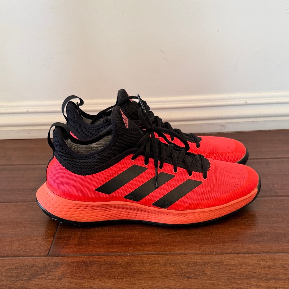 Adidas  Defiant Generation Bright Red and Black Athletic Shoes